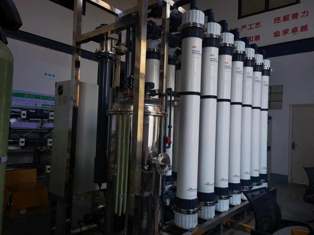 tratamento da água dos filtros de membrana de 65000lph F completamente automático