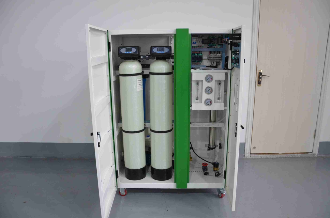 10 LPH a 100 LPH Sistema RO de instalação de água para laboratório hospitalar