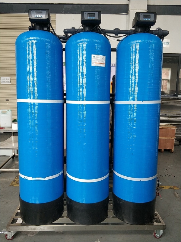 Sistema de osmose reversa de passagem única eficiente 5.0KW Potência nominal 2000 LPH Taxa de fluxo