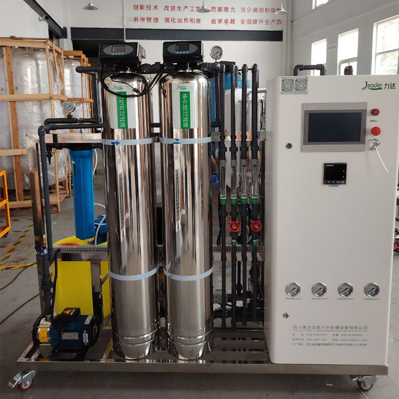 500LPH Capacidade de dupla passagem EDI instalação de água equipada com Vontron/DOW/Toray Ro Membrana