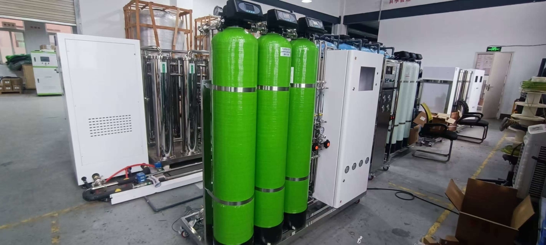 Laboratório hospitalar 2 estágio RO com módulo IOPURE EDI sistema de água ultra pura e função de purificação 380V