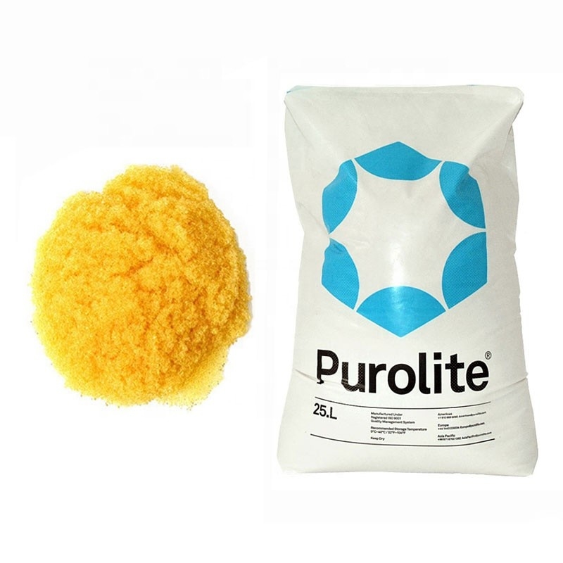 Cation ácido fraco Macroporous Ion Exchange Resin dos meios de filtro da planta de tratamento da água