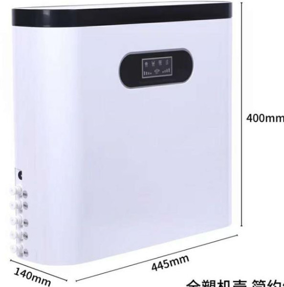 máquina do filtro do purificador da água do sistema da osmose de 75G CTO Cartridge Household Reverse