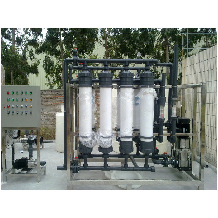 filtros de membrana industriais do Ultrafiltration da planta de tratamento da água do Ultrafiltration 500lph