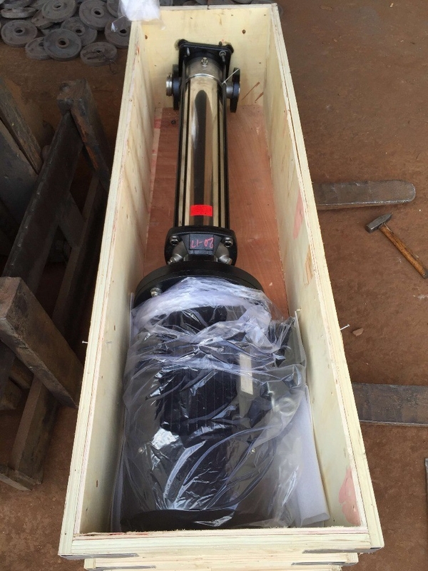 Bomba de impulsionador da pressão de água de Electric Power 3 acessórios de vários estágios de aço inoxidável do sistema do RO da bomba centrífuga da fase
