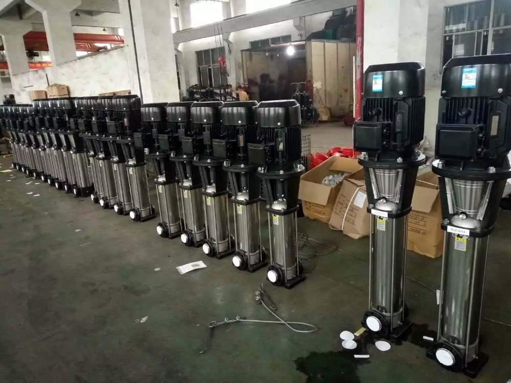Bomba de impulsionador da pressão de água de Electric Power 3 acessórios de vários estágios de aço inoxidável do sistema do RO da bomba centrífuga da fase