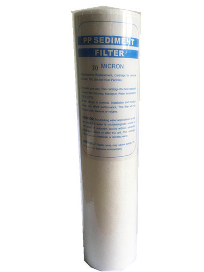 A profundidade Filter/PP girou o filtro em caixa/filtro em caixa fundido do derretimento para acessórios do sistema do abastecimento de água RO