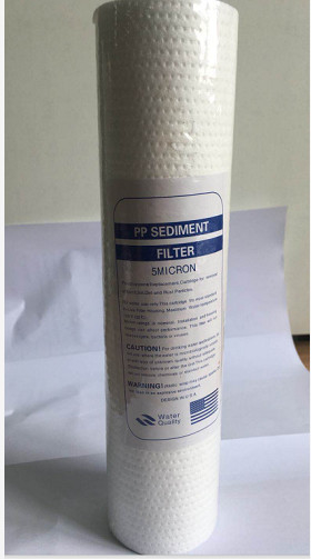 Os Pp o filtro em caixa de água do filtro em caixa acessórios do sistema do RO do filtro do cartucho de 5 mícrons