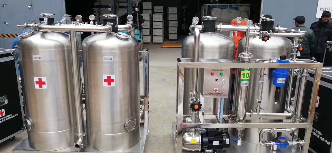 Máquina da planta de filtro da água da membrana 20TPH de Toray para a fábrica