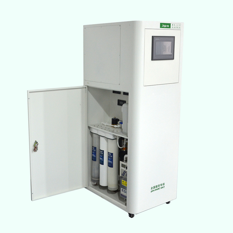 formulário pequeno de 100lph 99% EDI Purified Water System Full para o tratamento da água
