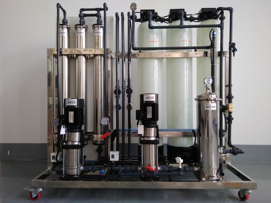 sistema da filtragem da água do sistema RO do RO da fase 750lph dois