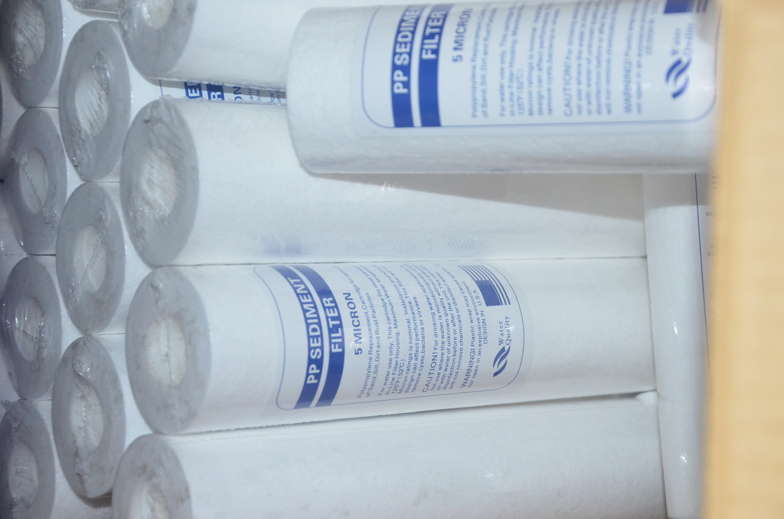 O polipropileno sedimenta Ro Pp do filtro de água 10Micron filtra acessórios do sistema do RO