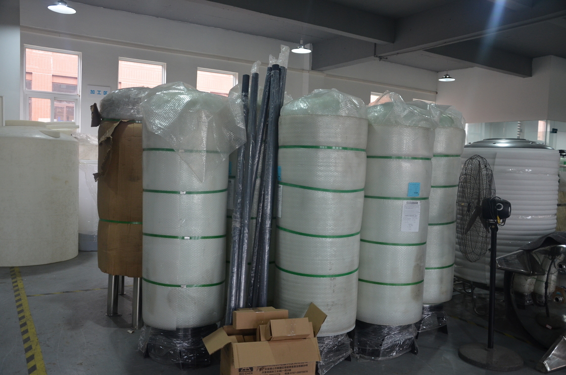 tanque de água 500L para o armazenamento os acessórios puros do sistema do RO da água