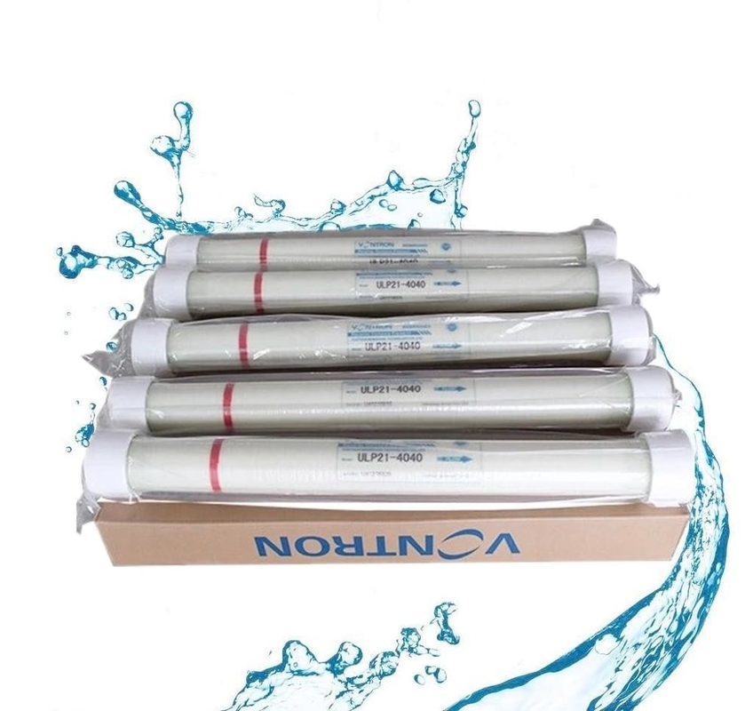 Filtro comercial da membrana 8040 do RO industrial   Filtragem para acessórios do sistema do RO do tratamento da água de Wate