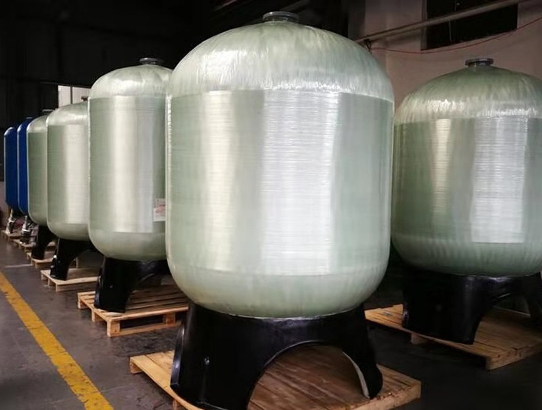 Tanque 1054 do filtro de água de Frp de 61,9 acessórios do sistema do Ro do litro