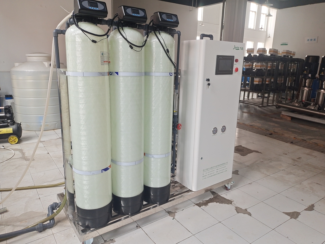 Sistema do filtro de água do Ro do OEM da planta de tratamento da água da única passagem 500LPH
