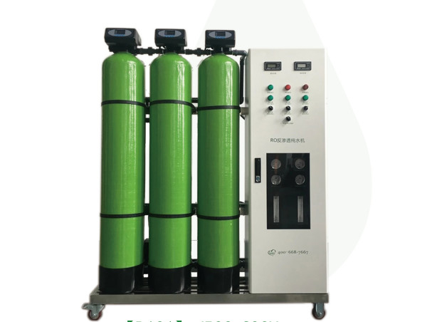Máquina da planta de filtro da água da osmose reversa 500L/H para a água potável