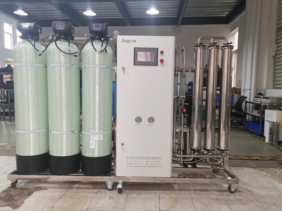 Água do sistema do RO da única fase 800LPH que faz o equipamento na sala do endoscópio