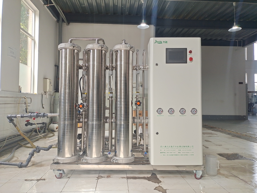 Sistema da osmose reversa da fase do dobro 1200LPH para a dessanilização