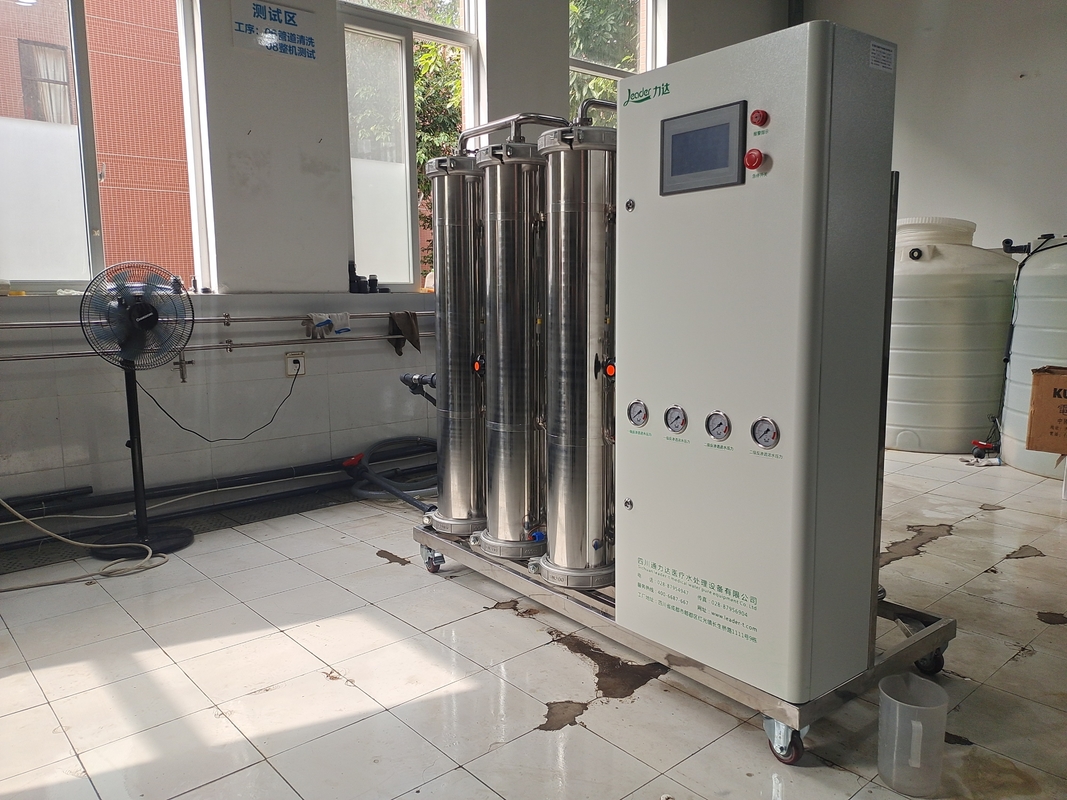 Sistema da osmose reversa da fase do dobro 1200LPH para a dessanilização