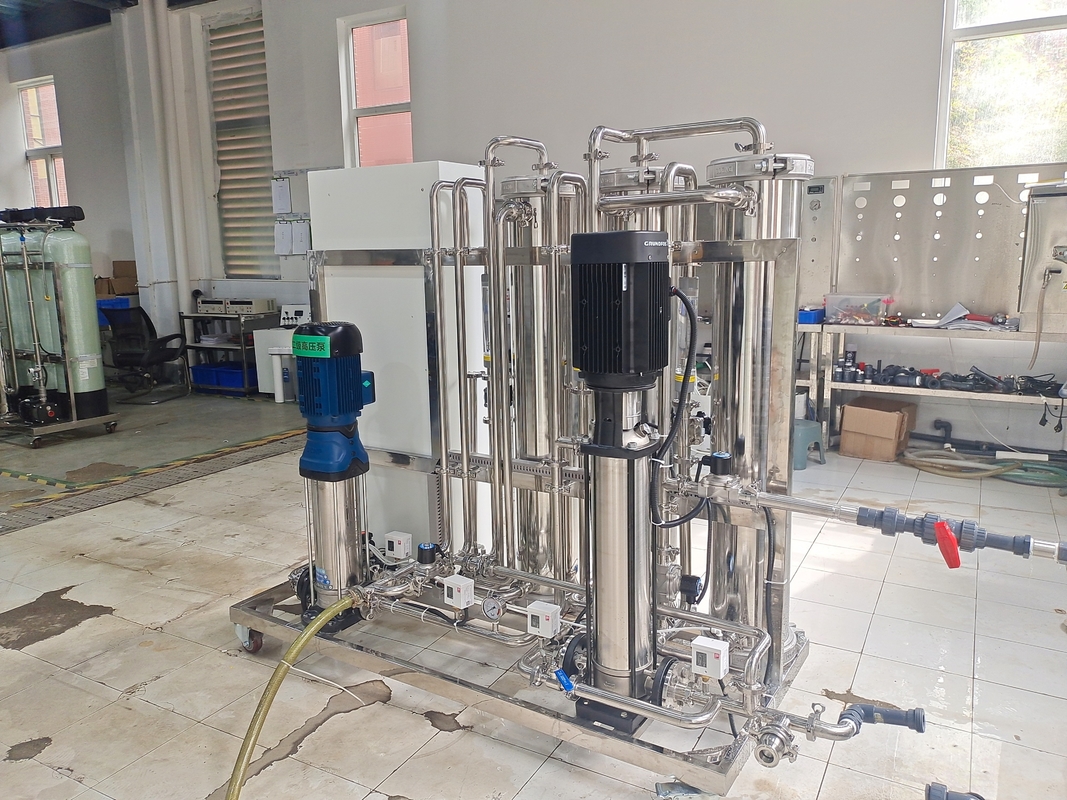 Sistema da osmose reversa da fase do dobro 1200LPH para a dessanilização