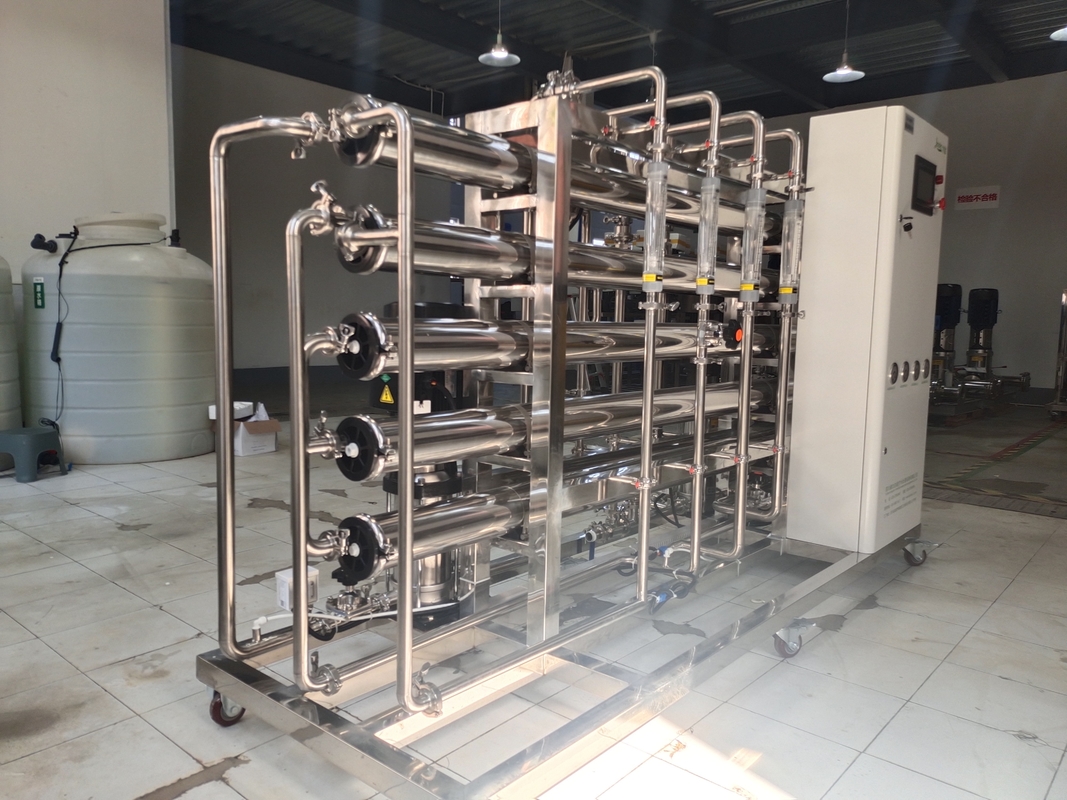 Planta 1000Lph do sistema RO do tratamento da água da osmose reversa de duas fases