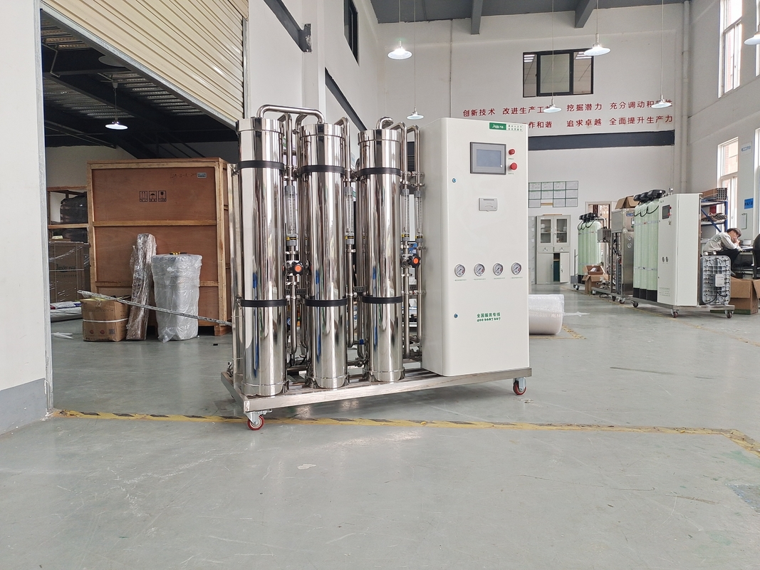 Sistema do RO da fase do dobro 1000LPH pelo material completo dos SS