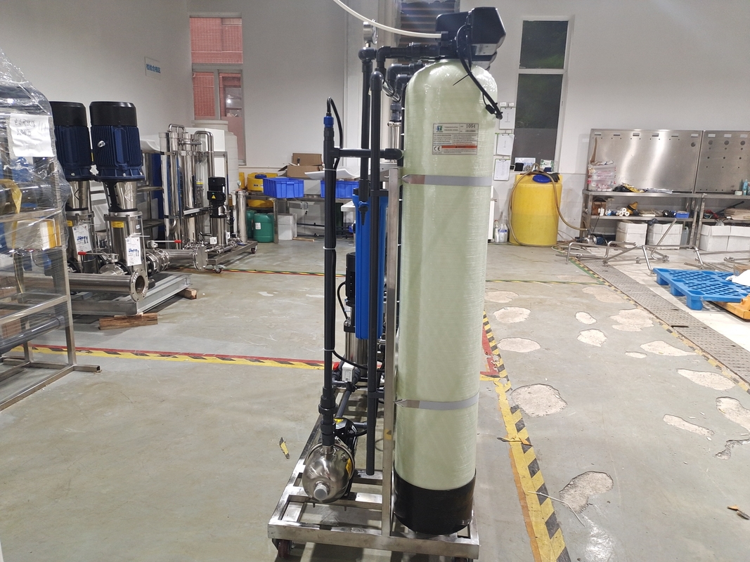 Máquina 500Lph do tratamento de água potável do sistema do filtro de água para a planta do RO